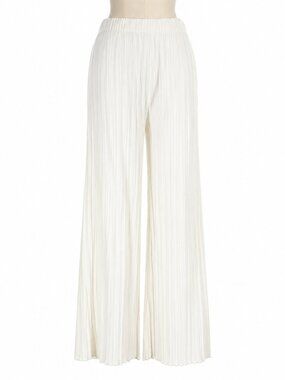 NWOT Simon Miller Ivory Ribbed Straight Leg Pants Size S